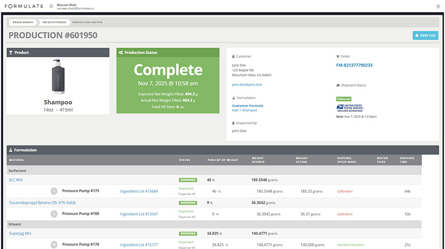 Formulate Studio Screenshot